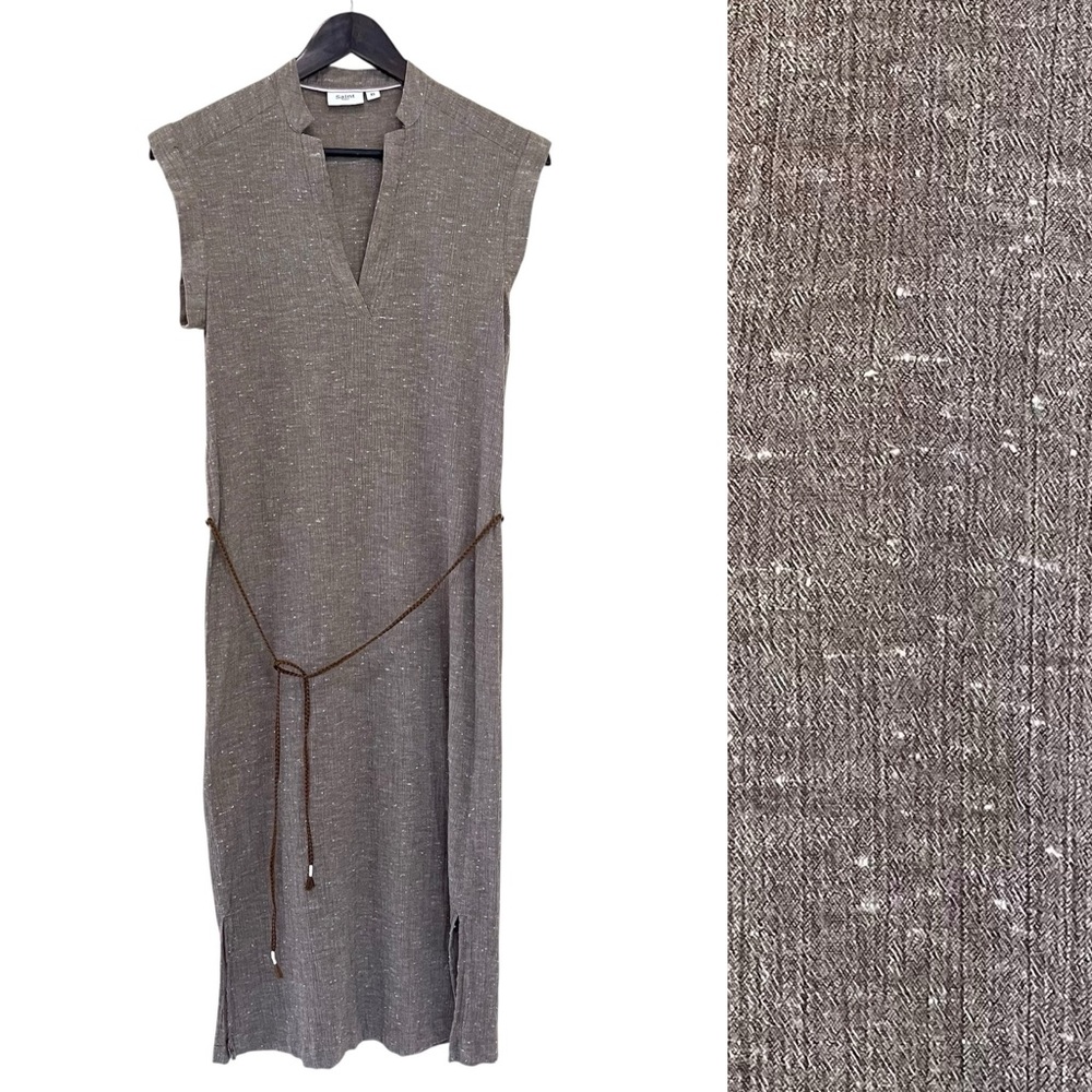 Saint Tropez Alicia Sleeveless Cotton Crepe Dress - Size XS
